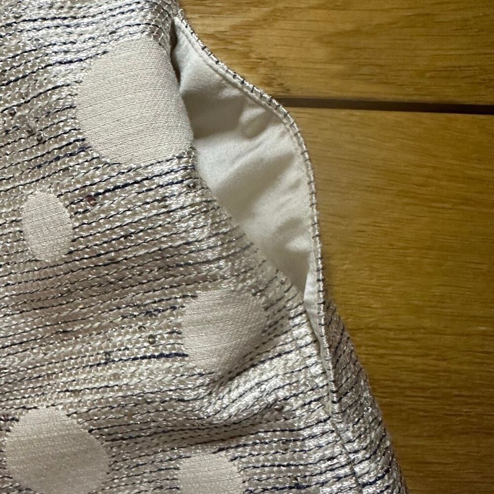 Maeve Anthropologie Anya dotted jacquard mini skirt 10 sequin - Picture 11 of 16